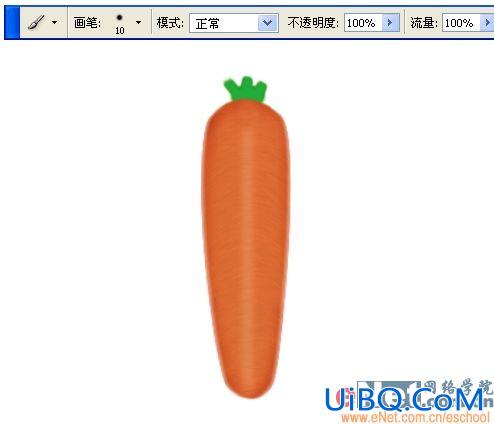 PS实例教程:胡萝卜鼠绘教程