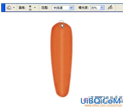 PS实例教程:胡萝卜鼠绘教程