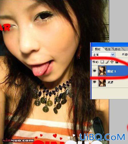 [非主流Photoshop教程] PS非主流feizhuliuMM照片简单调色及美化教程