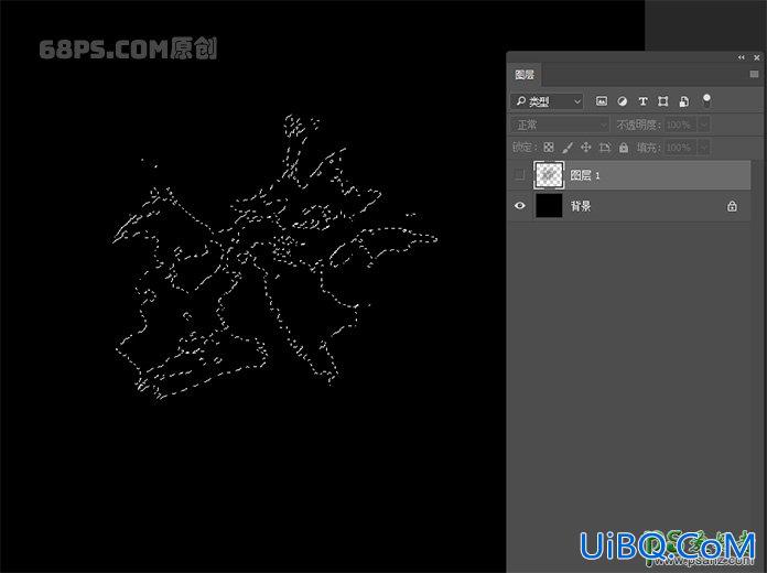 用PS中的液化工具如何快速制作漂亮的彩色烟雾素材图。