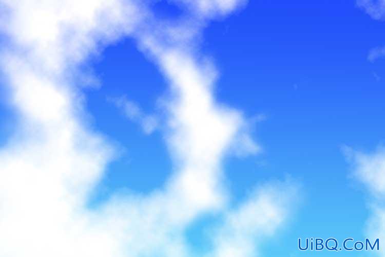 利用photoshop滤镜制作漂亮的蓝天白云背景图片,蓝天白云素材图。