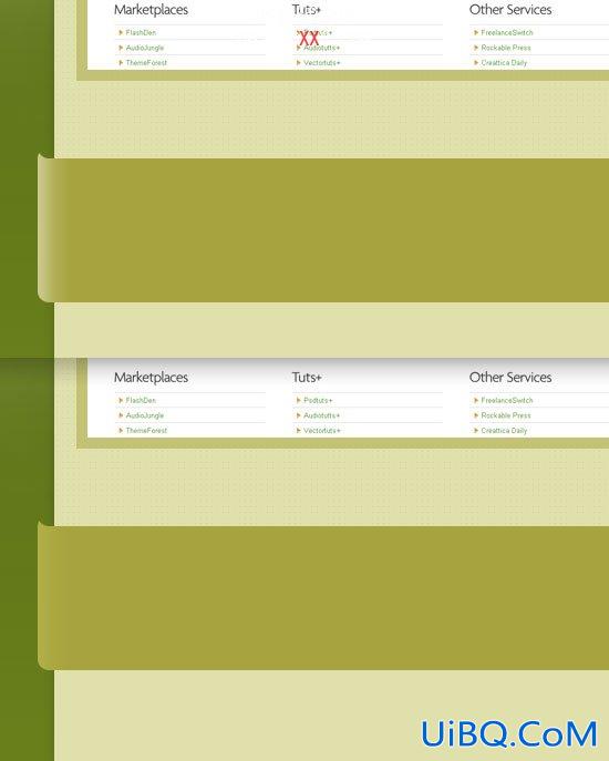 PS教程:设计绿色时尚Web网站