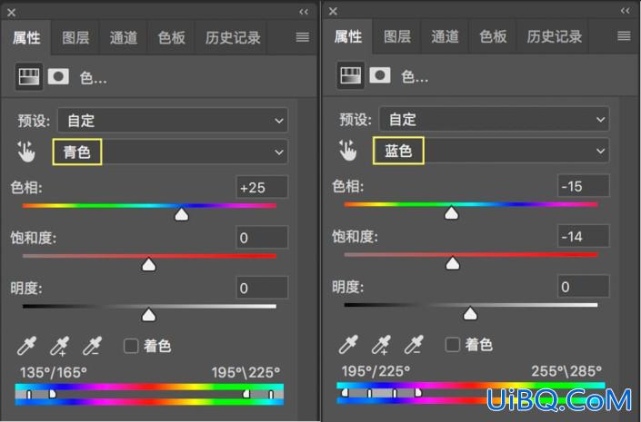 调色教程，通过通道混合器给人物照片做色片