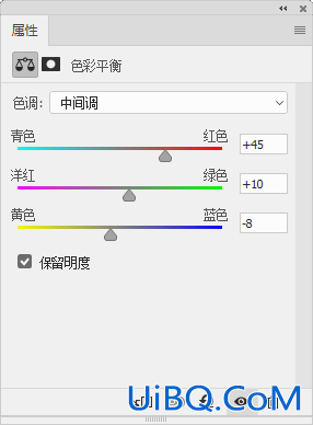 倒影效果，把圣米歇尔山城堡制作出倒影