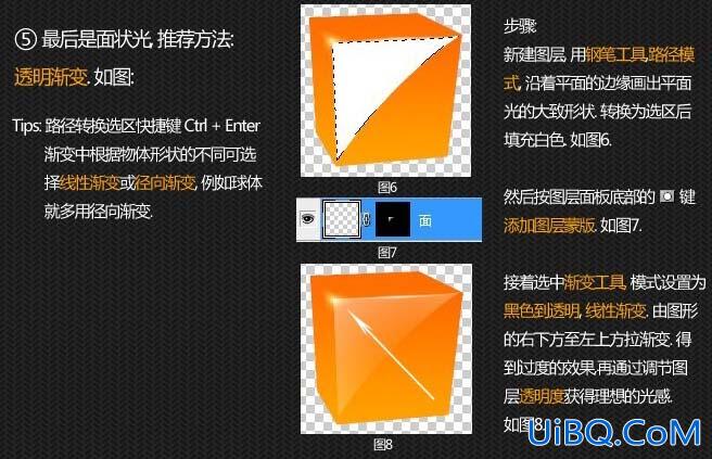 PS教程:光源质感矢量立方体