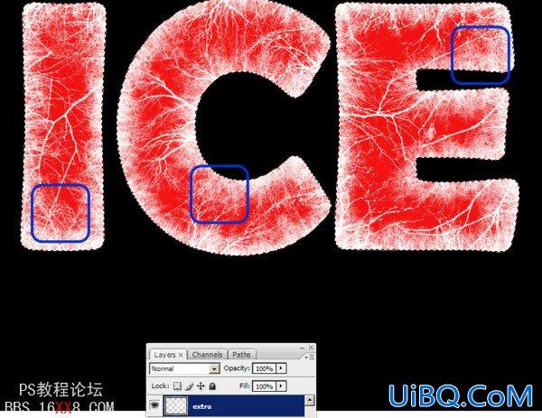 PS教程:设计超酷的冰雪字效果