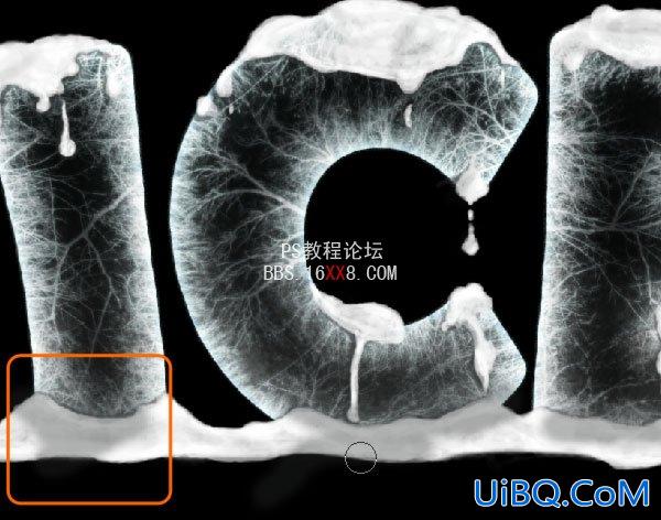 PS教程:设计超酷的冰雪字效果