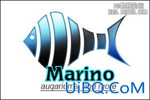 用ps制作水族馆Logo