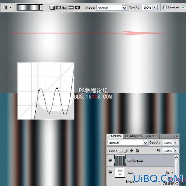 PS制作立体效果的漂亮的彩色水晶字体