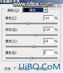 ps给婚片合成华丽背景教程