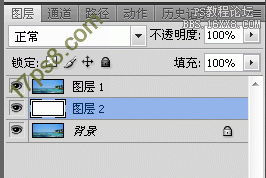 在ps中把图片置入字体内