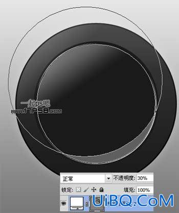 用ps制作高光质感开关按钮