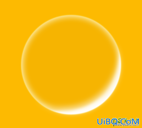 PS鼠绘金黄色风格的质感透明气泡，水晶泡泡制作教程