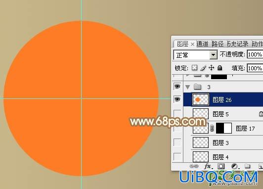 Photoshop鼠绘教程：绘制一款古典风格的放大镜，放大镜失量图制作教程