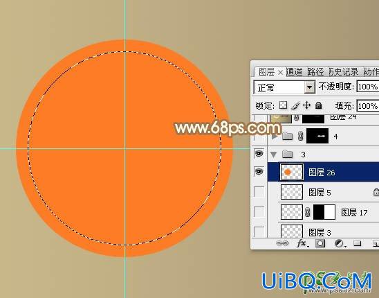 Photoshop鼠绘教程：绘制一款古典风格的放大镜，放大镜失量图制作教程