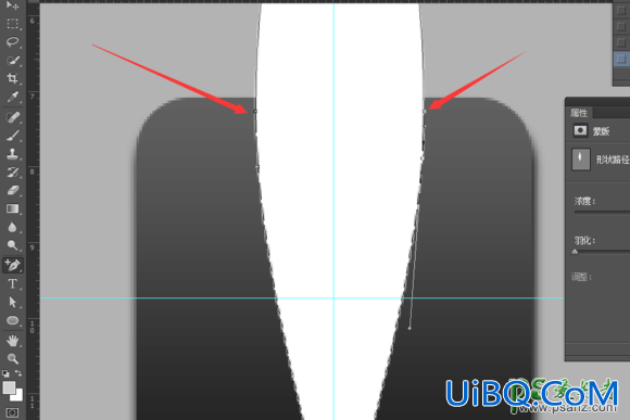 Photoshop鼠绘中级教程：绘制精致的写实领带图标-西装领带图标失量图