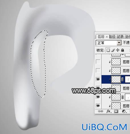 ps打造表面凹凸不平的银质金属字