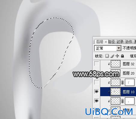 ps打造表面凹凸不平的银质金属字