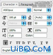 ps 制作Glamourous字体特效