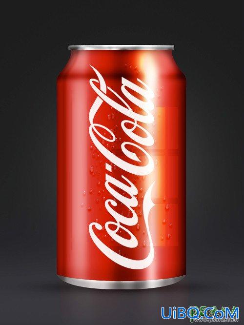 Photoshop手绘实例教程：手把手教您绘制一例可口可乐易拉罐失量图素材