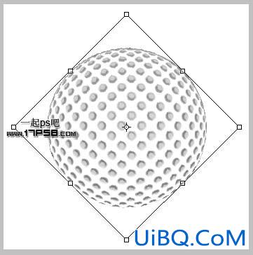 ps绘制草地上的高尔夫球的教程