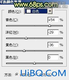 ps处理树林人物图片柔和的暗青色