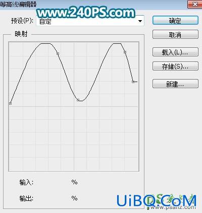 Ps制作绿色清新风格的六一个性文字，清爽剔透的六一节波纹字