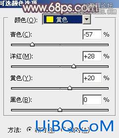 ps处理美女外景图片淡橙色调色教程