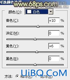 ps处理树林情侣图片甜美的粉黄色