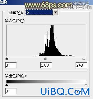 ps处理树林情侣图片甜美的粉黄色