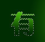 ps设计一个绿色风格的发光字效