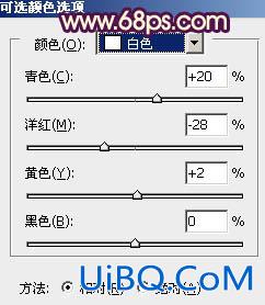 ps打造甜美的淡青色外景婚纱照片