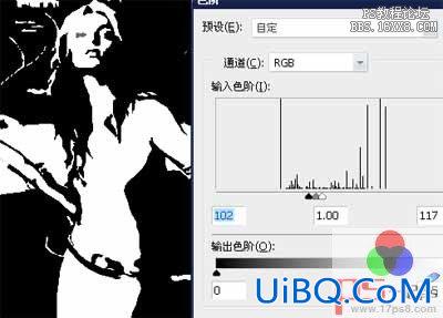 用ps制作黑白图像的简单方法