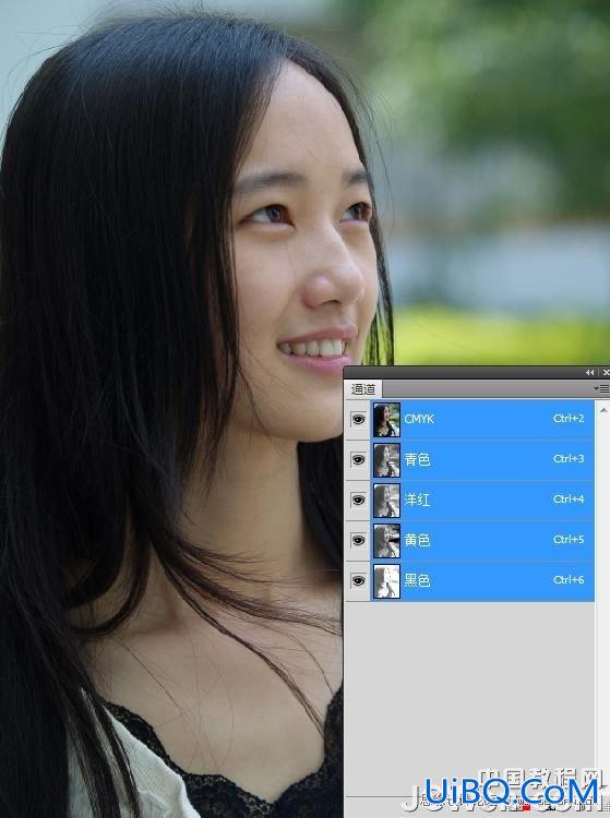 ps解析在CMYK模式调整人像技巧