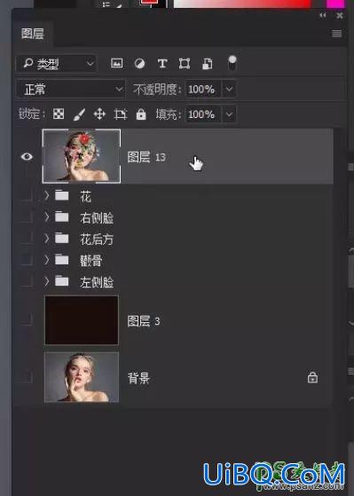 利用Photoshop溶图技术制作一张创意十足的人像合成照片,很有设计感。