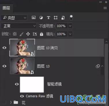 利用Photoshop溶图技术制作一张创意十足的人像合成照片,很有设计感。