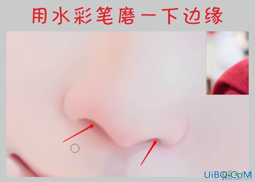 PS给清新可爱的小女生写真照片制作成甜美风格的仿手绘效