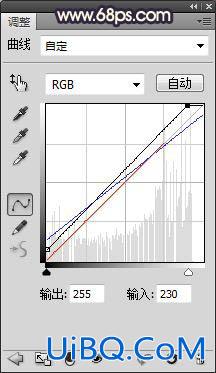 ps处理外景美女图片柔和的黄褐色