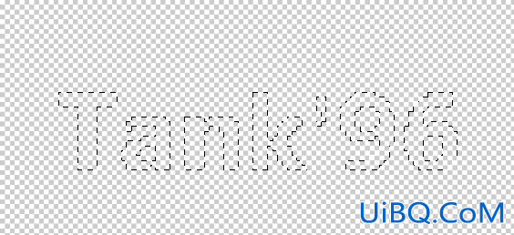 ps制作黑白点阵字体文字特效教程