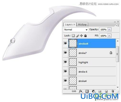 PS绘制逼真的蒸汽熨斗失量图素材，蒸汽电熨斗制作教程实