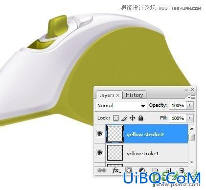 PS绘制逼真的蒸汽熨斗失量图素材，蒸汽电熨斗制作教程实