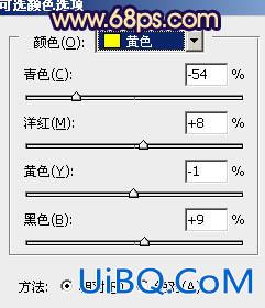 ps处理窗户上女孩图片柔和的橙蓝色