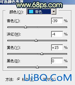 ps给偏灰的情侣图片增加晨曦特效