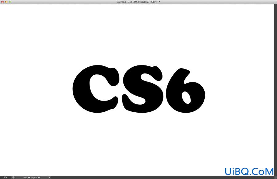 ps CS6毛皮字效果