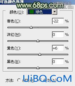 ps给外景情侣图片加上古典青黄色