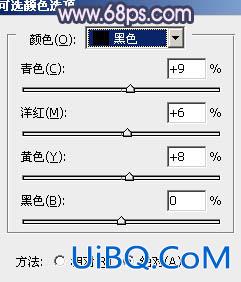 ps处理外景人物图片柔和的古典暗调青紫