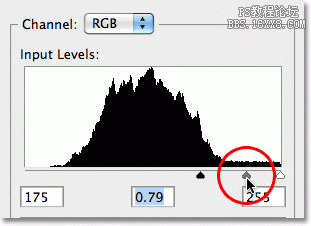 PS给照片制作闪电效果