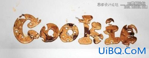 ps饼干字教程