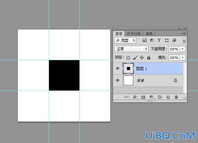 ps自定义形状工具制作漂亮背景