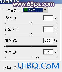 ps打造古典青褐色树林婚纱照片